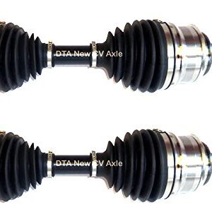 DTA DT1611261121 Front Driver and Passenger Side Premium CV Axles (New Drive Axle Assemblies - 2 pcs (pair) Compatible with Silverado 1500, Sierra 1500, Suburban 1500 etc. Up to Year 2006