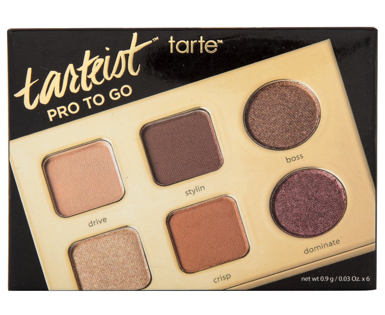 tarte Tarteist™ PRO to go Amazonian Clay Palette 6 x 0.03 oz/ 0.85 g