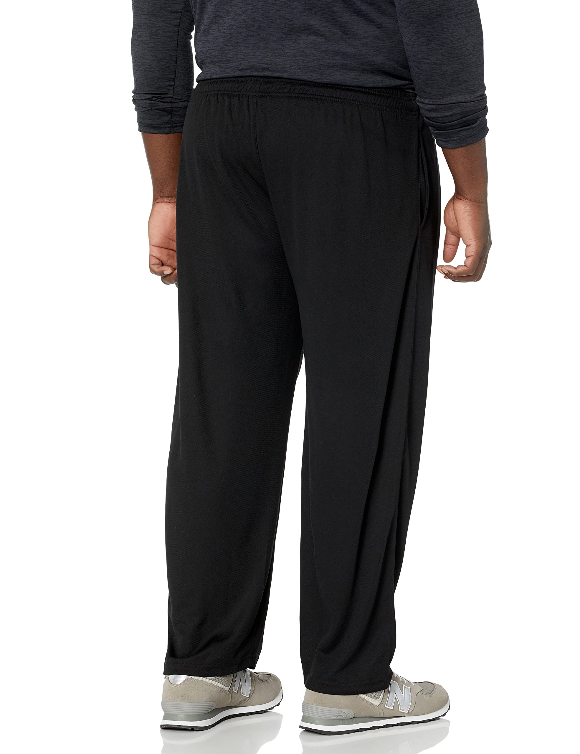 Russell Athletic Men's Big and Tall Dri-Power Pant, Black, 3X