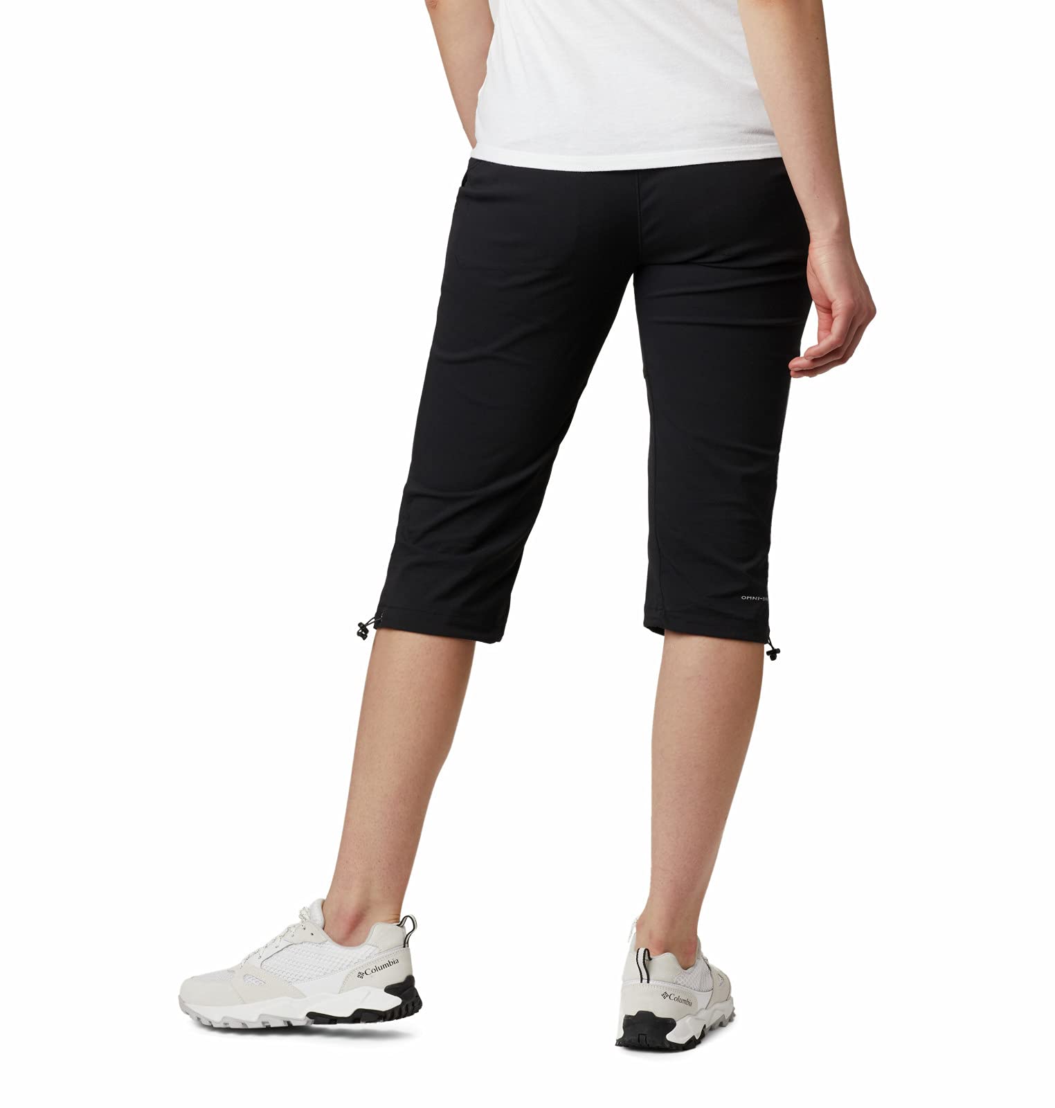 Columbia Women's Saturday Trail II Knee Pant, Water & Stain Resistant Black