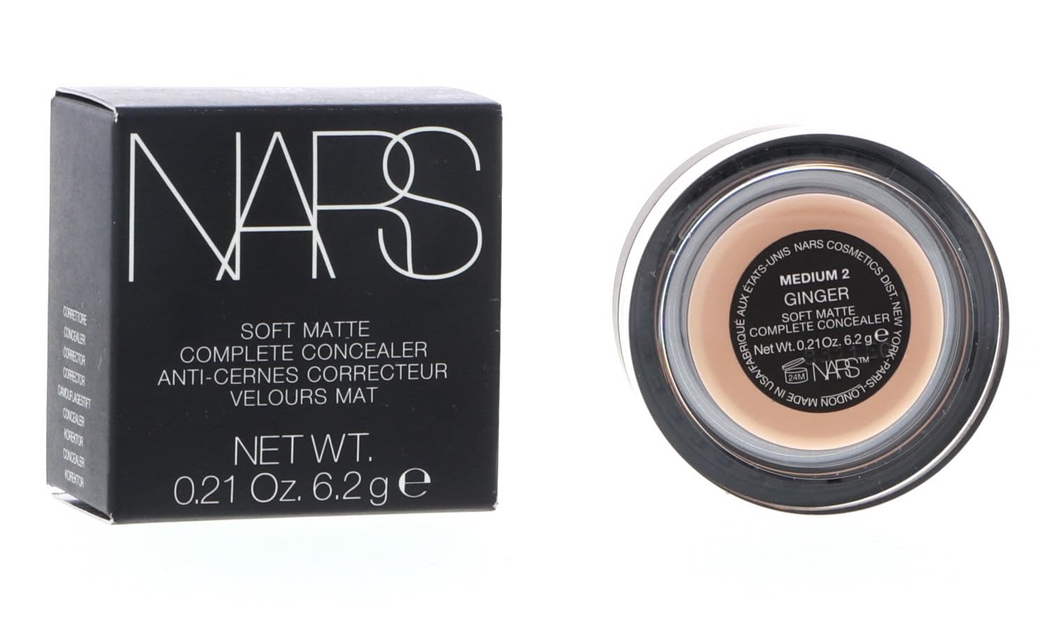 NARS Soft Matte Complete Concealer Medium 2 Ginger 1282