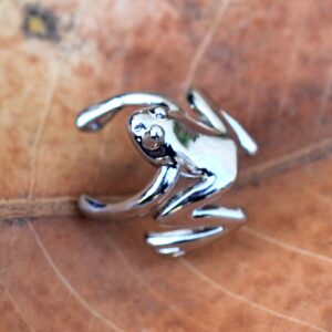 316L Stainless Steel Tree Frog Fake Cartilage Ear Cuff. No Piercing One size