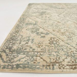 Unique Loom Tuareg Collection Area Rug - Sandstorm (9'x 12' 2" Rectangle, Multi/ Gray)