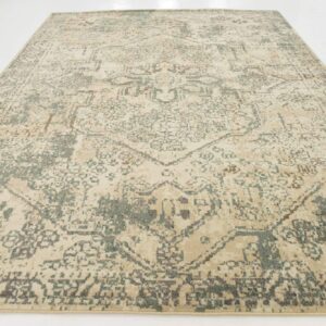 Unique Loom Tuareg Collection Area Rug - Sandstorm (9'x 12' 2" Rectangle, Multi/ Gray)