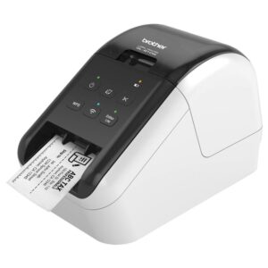 brother ql-810w ultra-fast label printer with wireless networking