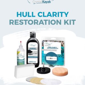 Crystal Kayak Hull Clarity Restoration Kit - Designed for Maintenance of Genuine Crystal Kayaks and Crystal Boards.