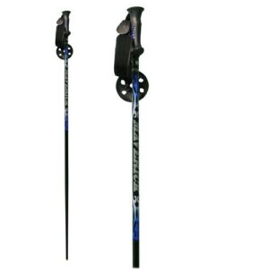 whitewoods new maverick alpine downhill adult alum. ski poles 44"-54" green/grey