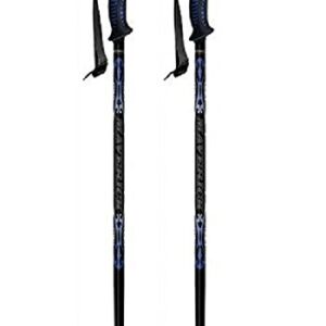 Whitewoods New Maverick Alpine Downhill Adult Alum. Ski Poles 44"-54" Green/Grey