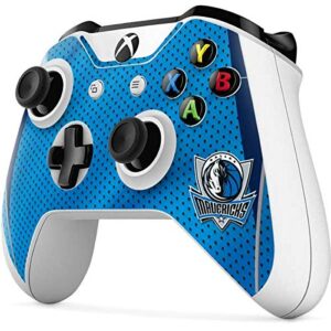 Skinit Decal Gaming Skin Compatible with Xbox One S Controller - Officially Licensed NBA Dallas Mavericks Jersey Design