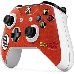 Skinit Decal Gaming Skin compatible with Xbox One S Controller - Officially Licensed Dragon Ball Z Goku Shirt Design