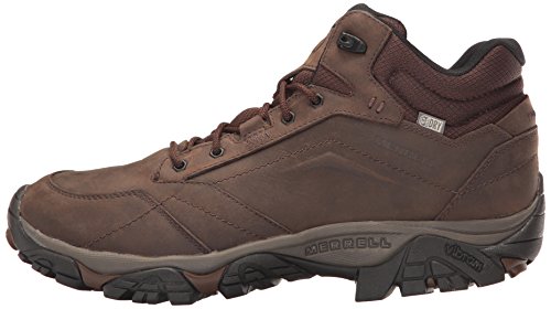 Merrell Men's Moab Adventure Mid Waterproof Hiking Boot, Dark Earth, 10 M US