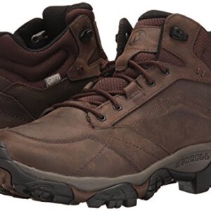 Merrell Men's Moab Adventure Mid Waterproof Hiking Boot, Dark Earth, 10 M US