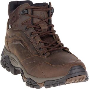 Merrell Men's Moab Adventure Mid Waterproof Hiking Boot, Dark Earth, 10 M US