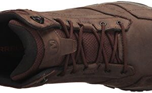 Merrell Men's Moab Adventure Mid Waterproof Hiking Boot, Dark Earth, 10 M US