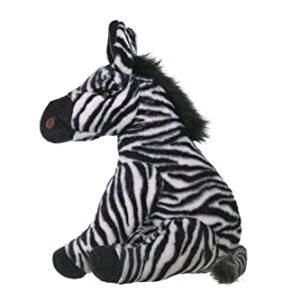 Wild Republic Zebra Plush, Stuffed Animal, Plush Toy, Gifts for Kids, Cuddlekins 12 Inches, Multicolor