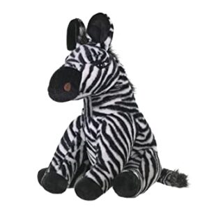 Wild Republic Zebra Plush, Stuffed Animal, Plush Toy, Gifts for Kids, Cuddlekins 12 Inches, Multicolor