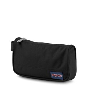 JanSport Medium Accessory Pouch, Secure Storage Space for Pens, Power Cords, Pencil Case, Ideal For Everyday Essentials - Black