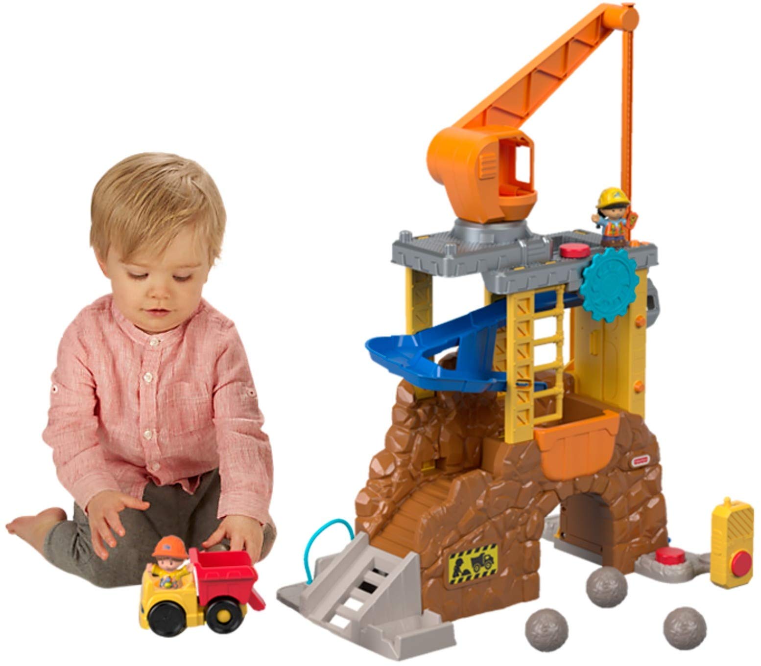 Fisher-Price Little People Work Together Construction Site Playset