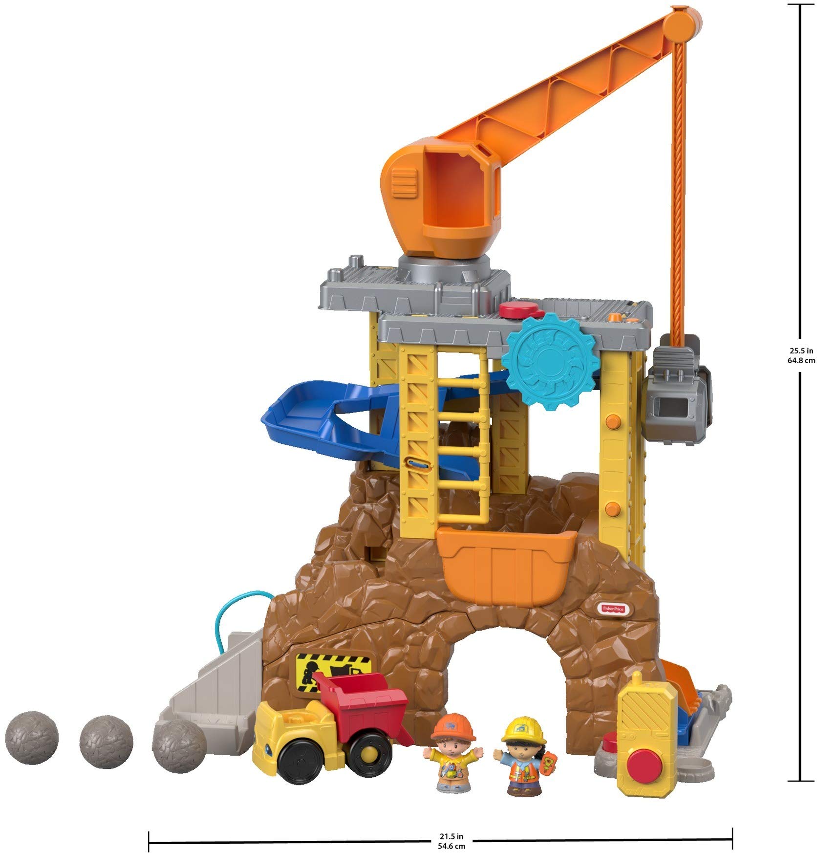 Fisher-Price Little People Work Together Construction Site Playset