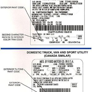 Genuine Ford Motorcraft PMPC-19500-7291A Touch Up Paint Bottle Blue Jeans N1 & Clear Coat