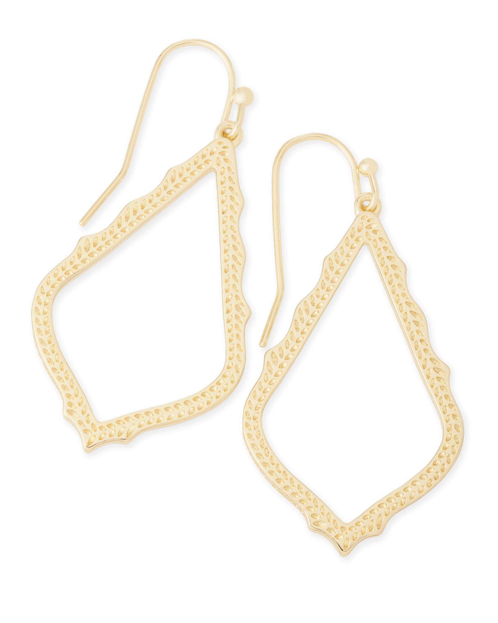 Kendra Scott Sophia Drop Earrings for Women, Dainty Fashion Jewelry, 14k Gold-Plated