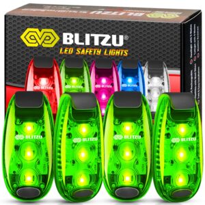 blitzu kayak strobe light for walking at night wrist light stroller light lights running at night shoe lights for running at night light for running at night backpack reflector dog harness light green