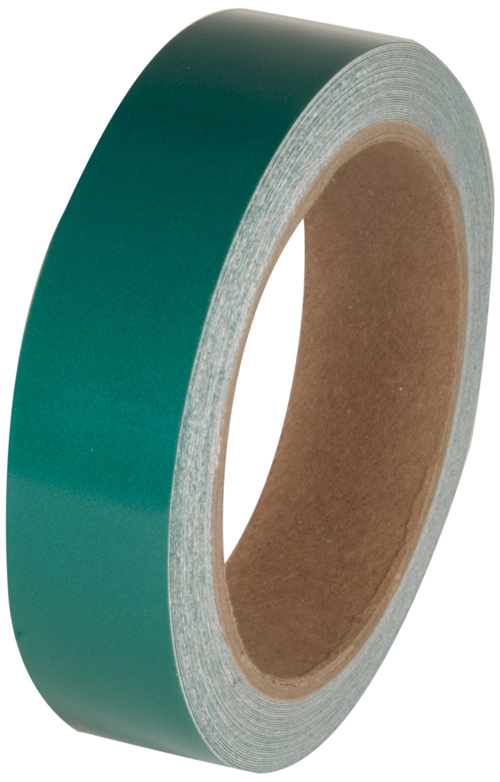 INCOM Manufacturing: RST110 Engineer Grade High Visibility Reflective Adhesive Tape, 1 inch x 30 ft., Green – indoor / outdoor on railings, trailers, post