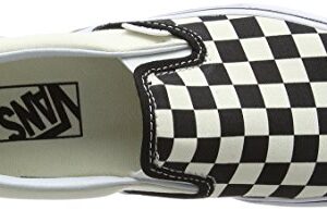 Vans Men's Low-Top Slip On Trainers, Black and White Checker W, 9