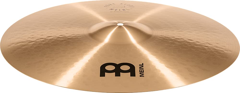 Meinl 20" Medium Crash Cymbal - Pure Alloy Traditional - Made in Germany, 2-YEAR WARRANTY (PA20MC)