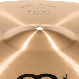 Meinl 20" Medium Crash Cymbal - Pure Alloy Traditional - Made in Germany, 2-YEAR WARRANTY (PA20MC)