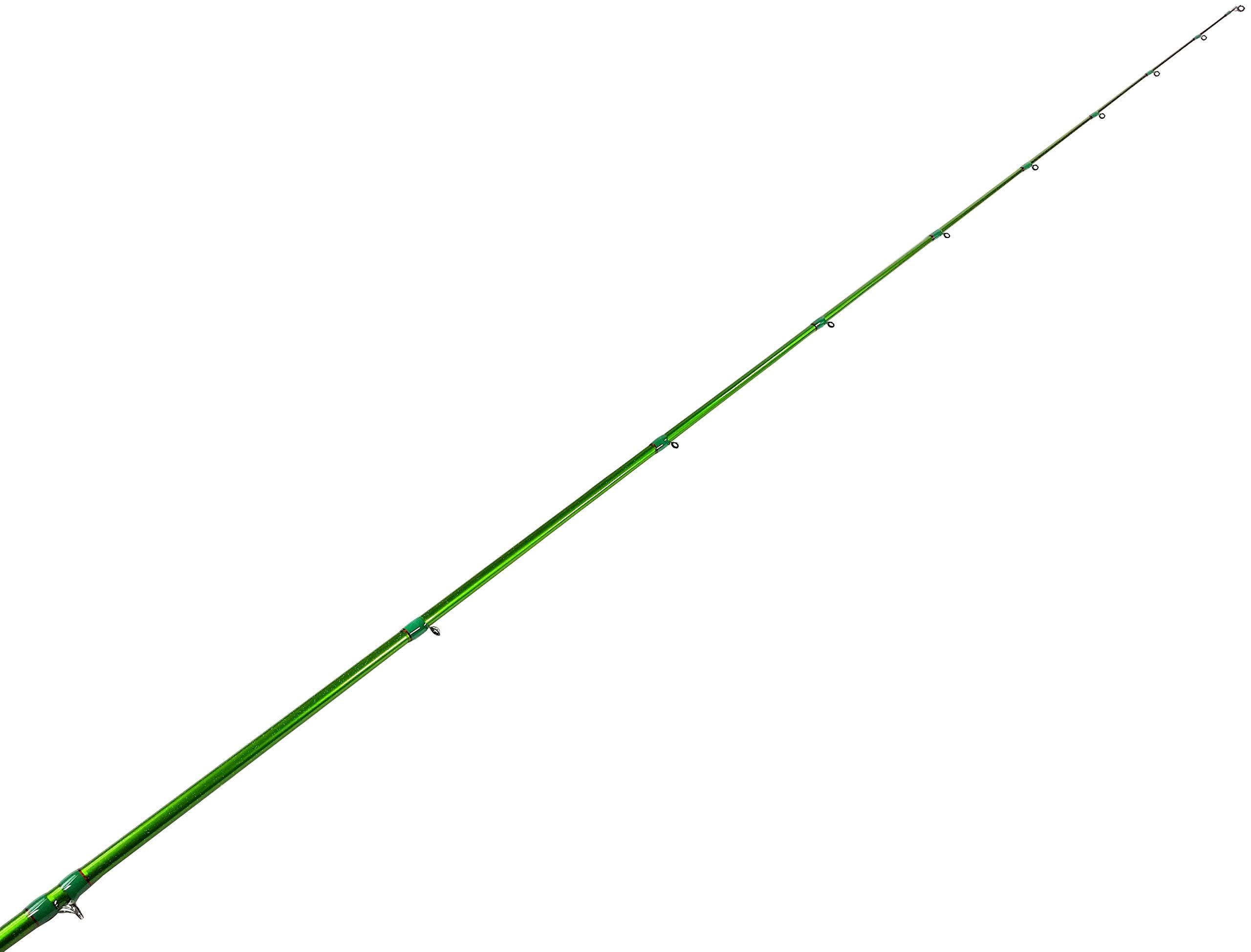 Carrot Stix Casting PRO Wild Wild Green Greenwater Inshore Fishing Rod (7 Foot, Medium Light)