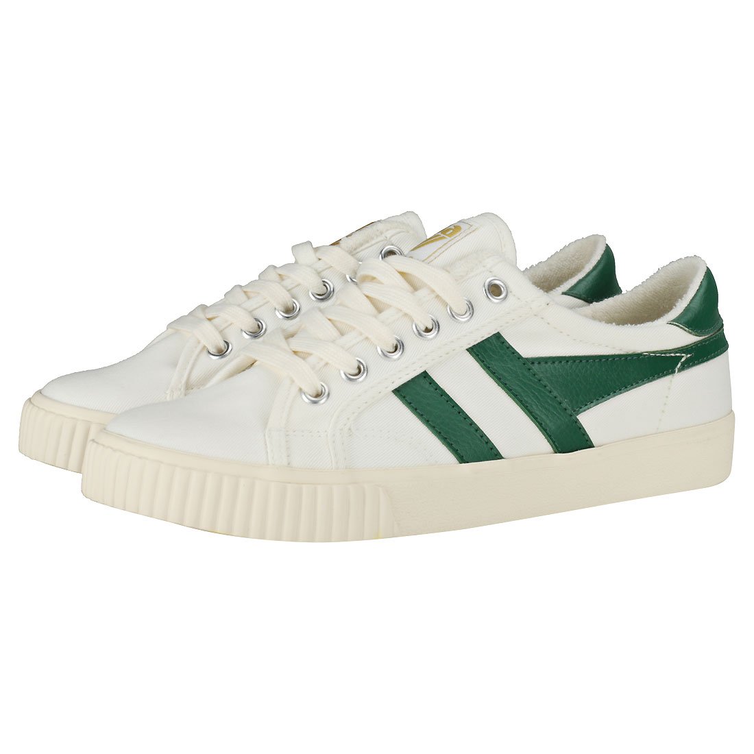 Gola Women's Tennis Mark Cox Trainers, Off-White (Off White/DK.Green WN), 9 US