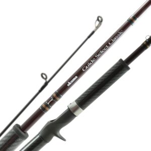 okuma gsc-c-932h-cg guide select classic salmon rods, 9'3", merlot