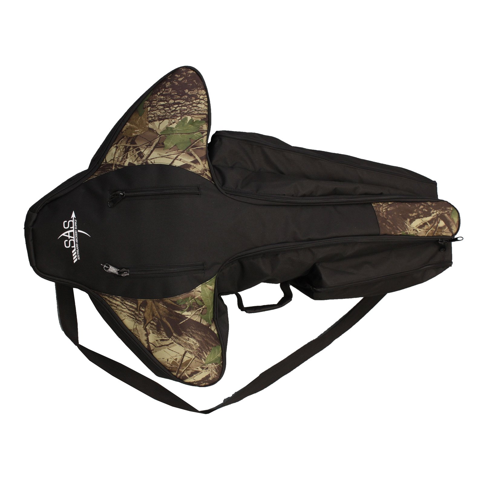 Southland Archery Supply SAS Deluxe Compact Padded Soft Crossbow Case with Sling and Extra Compartments