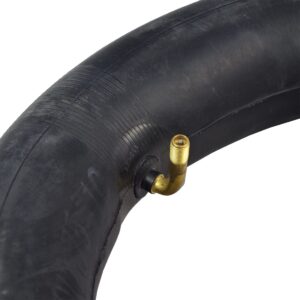 AlveyTech 2.75/3.00-10 (90/65-10) Bent Valve Stem Inner Tube - for The Baja Motorsports Dirt Runner, Coolster, Minimoto, MotoTec, Motovox, Razor MX500/600, SX500, Bike Tubes, Electric Scooter