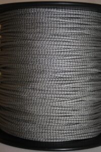 60x custom strings silver & black speckled bcy #24 d loop rope release material 5'