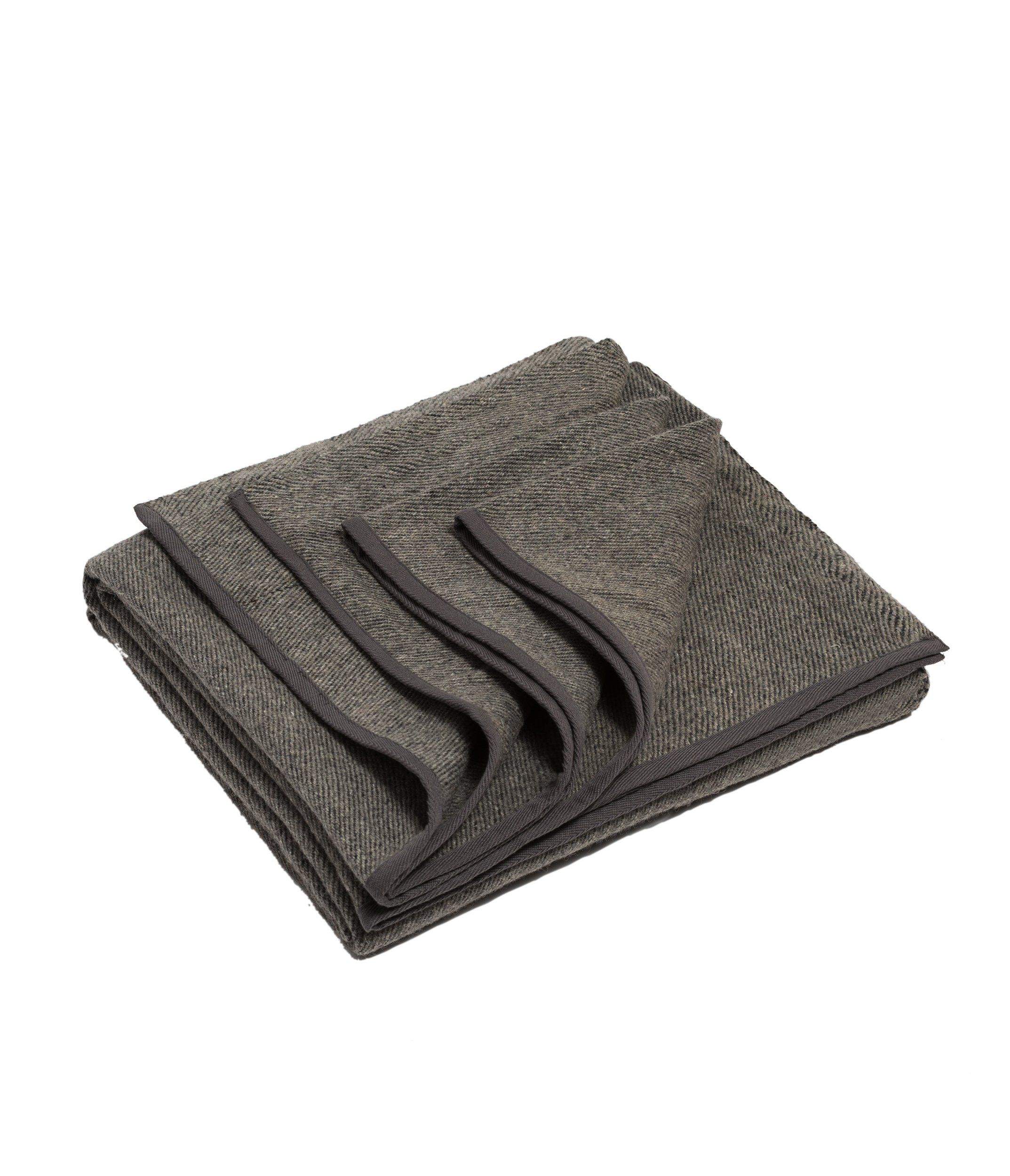 Manduka Recycled Wool Blanket, Sediment