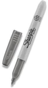 sharpie metallic permanent marker | fine tip | silver | 1 count