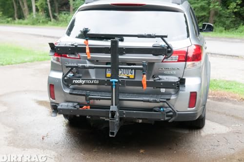 RockyMounts MonoRail Add-On for 2" platform hitch bike rack. Fits kid's/BMX bikes with 20" wheels up to 48" long bikes with 29" wheels and fat bike