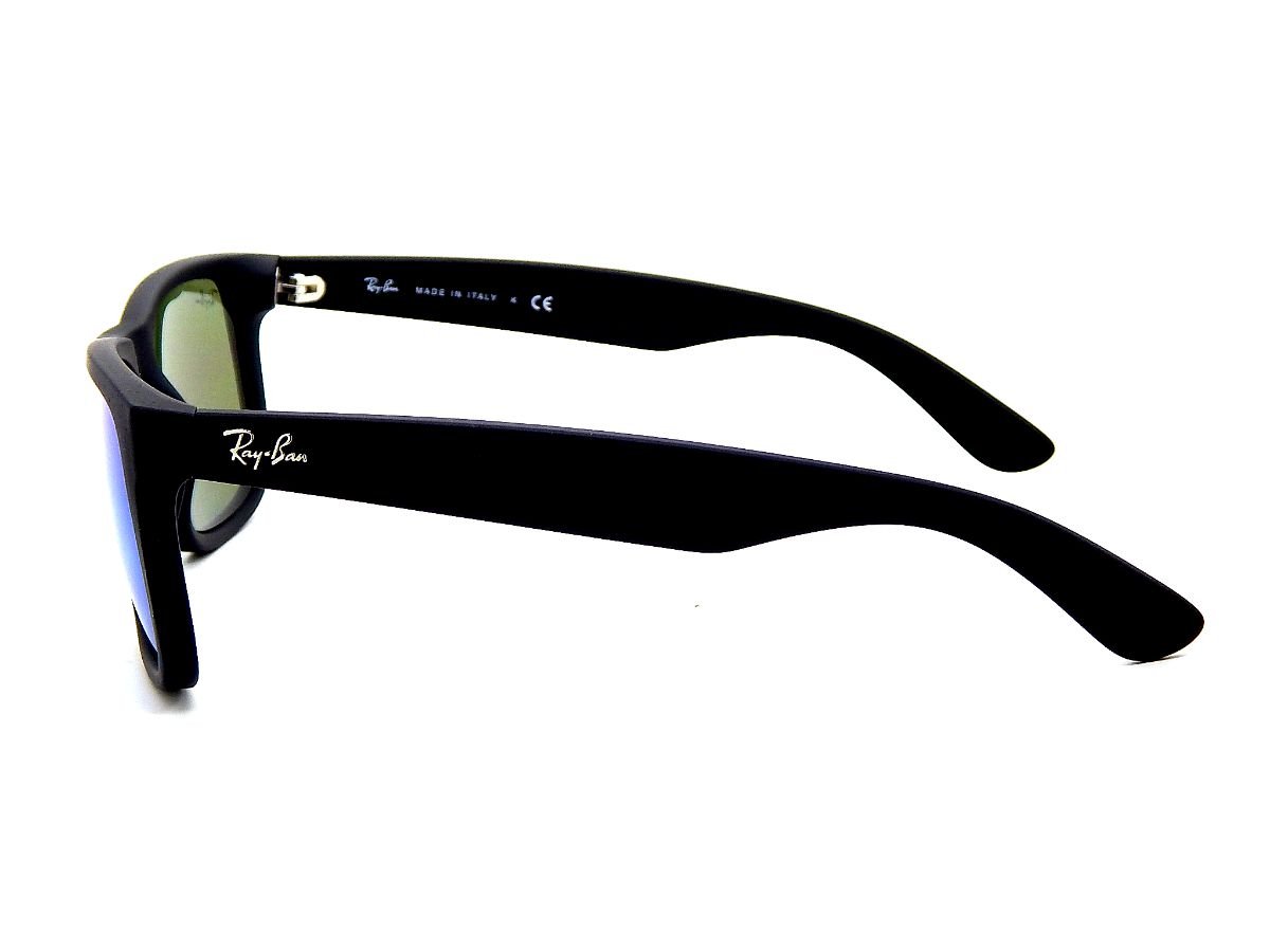 Ray Ban RB4165 622/55 Black/Blue Mirror 55mm Sunglasses