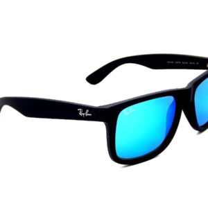 Ray Ban RB4165 622/55 Black/Blue Mirror 55mm Sunglasses