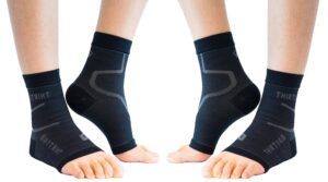 thirty48 plantar fasciitis socks, 20-30 mmhg foot compression sleeves for ankle/heel support, increasing blood circulation, relieving arch pain, reducing foot swelling