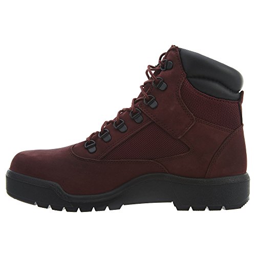 Timberland Mens 6 Inch Field Boot Burgundy (9)