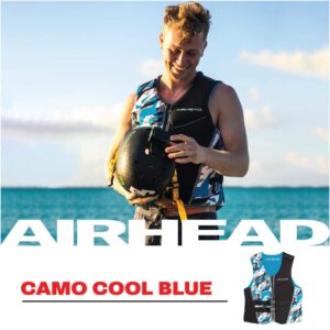 Airhead Men's US Coast Guard Approved CAMO COOL Kwik-Dry Neolite Flex Life Jacket