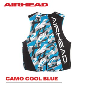 Airhead Men's US Coast Guard Approved CAMO COOL Kwik-Dry Neolite Flex Life Jacket