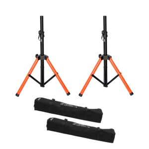 Audio 2000s Short Heavy Duty Speaker Stand with Canvas Carrying Bag AST439A (Pair)