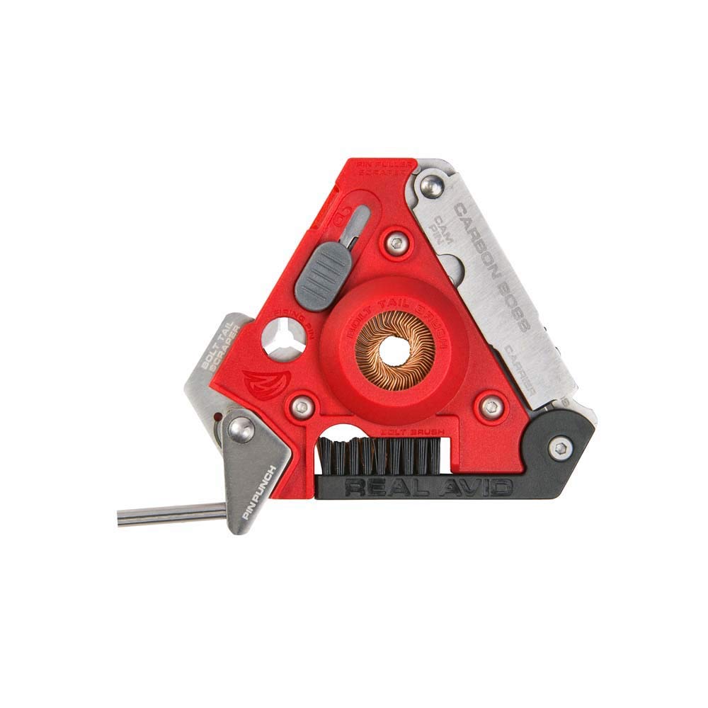 Real Avid Carbon Boss - Carbon Removal Multitool Carbon Scraper Red