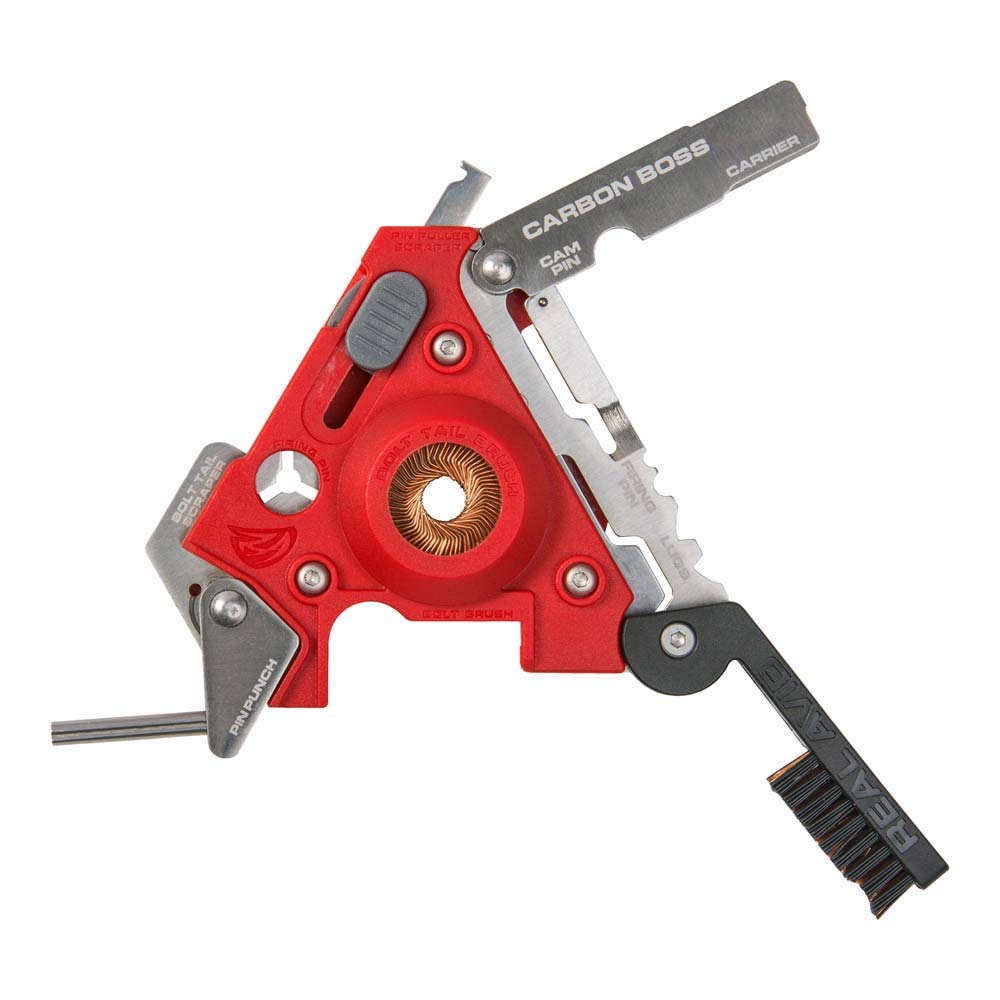 Real Avid Carbon Boss - Carbon Removal Multitool Carbon Scraper Red