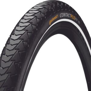 Continental Contact Plus ETRTO (42-635) 28 x 1 1/2 REFLEX Bike Tires, Black