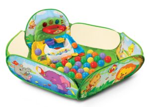 vtech pop-a-balls drop and pop ball pit, green